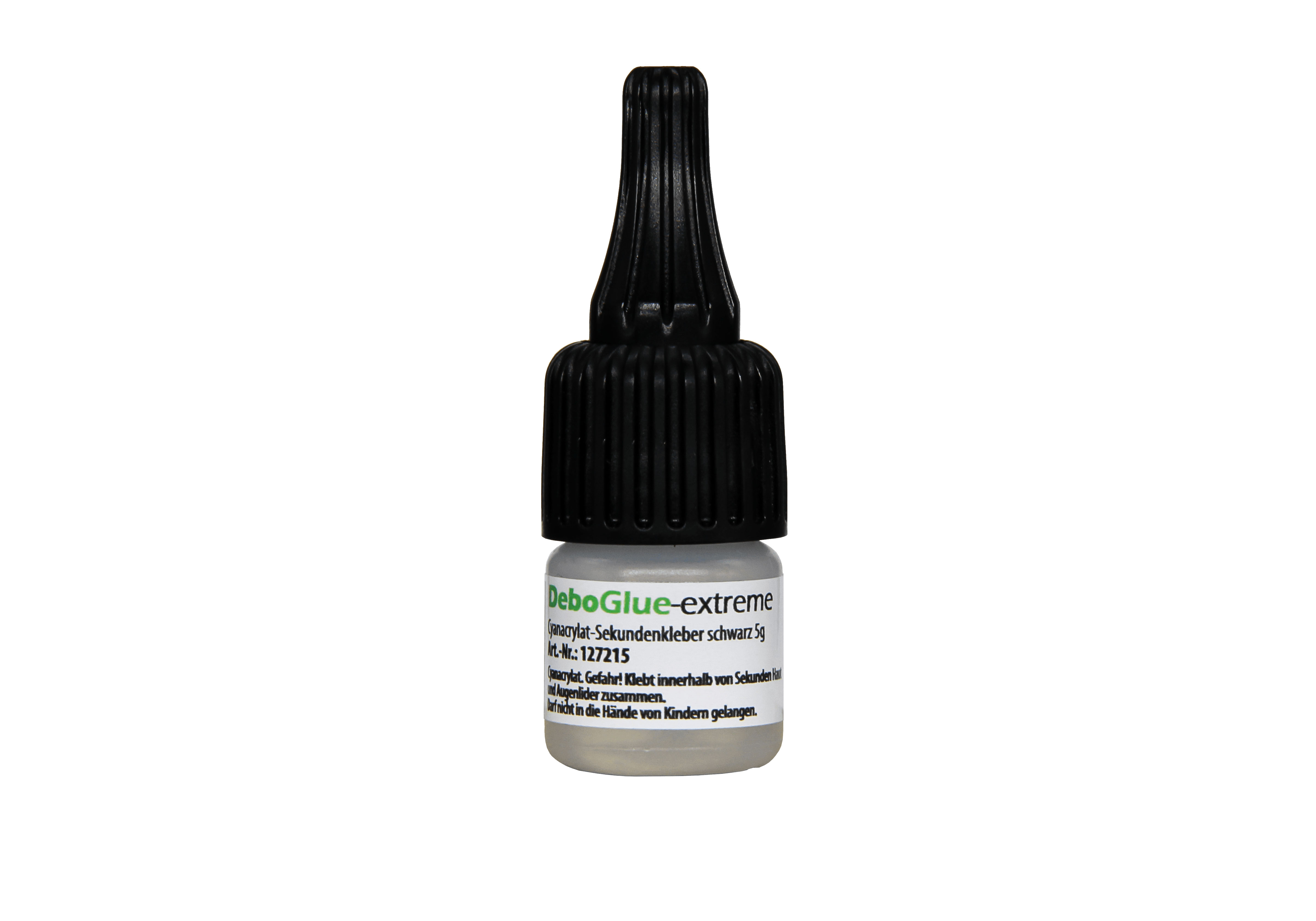 DeboGlue-xtreme Cyanacrylat-Sekundenkleber schwarz